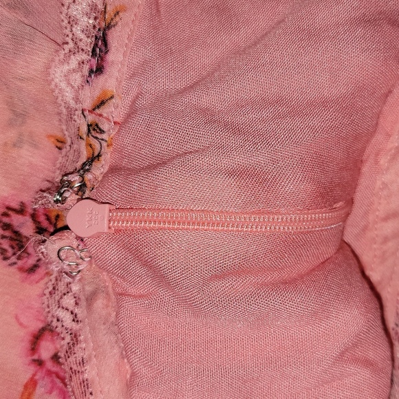 NWT! Free people Floral Pink Skirt - Picture 8 of 11